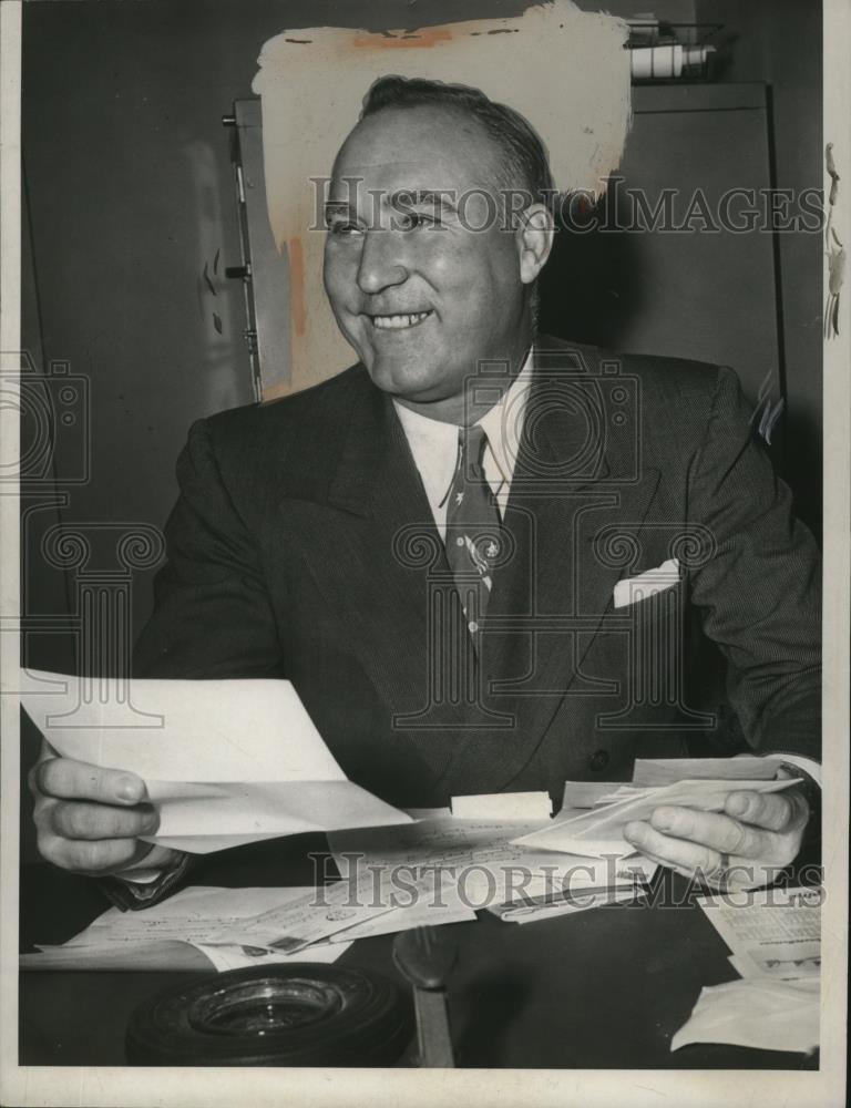 1967 Press Photo Charles Red Ruffing, Cleveland Indians Scout - cvb77024 - Historic Images