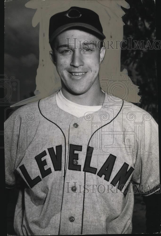 1948 Press Photo Hank Rugkowski, Cleveland Baseball - cvb77030 - Historic Images