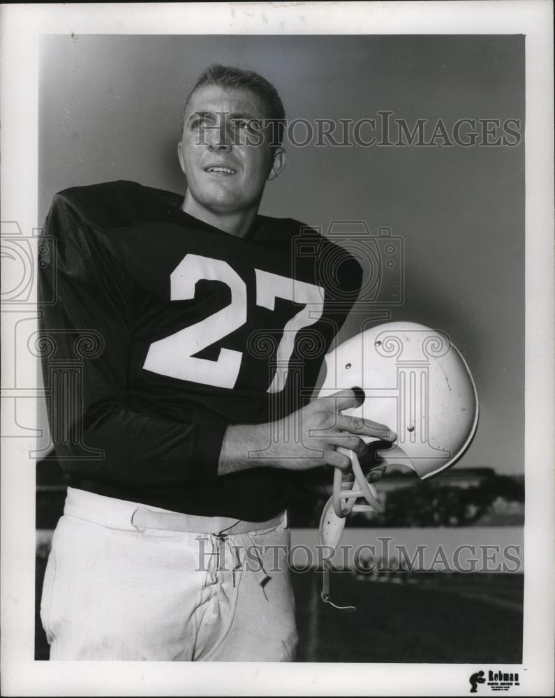 1959 Press Photo Football-Carl Dascoli - cvb77126 - Historic Images