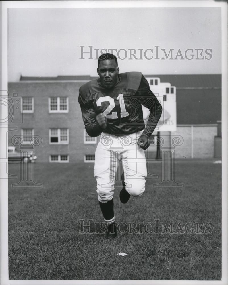 1955 Press Photo Curt Gear, Western Reserve University fullback - cvb77161 - Historic Images