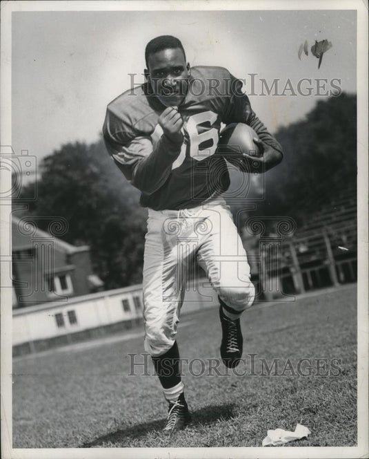 1953 Press Photo Curt Gear, Western Reserve University quarterback and fullback - Historic Images
