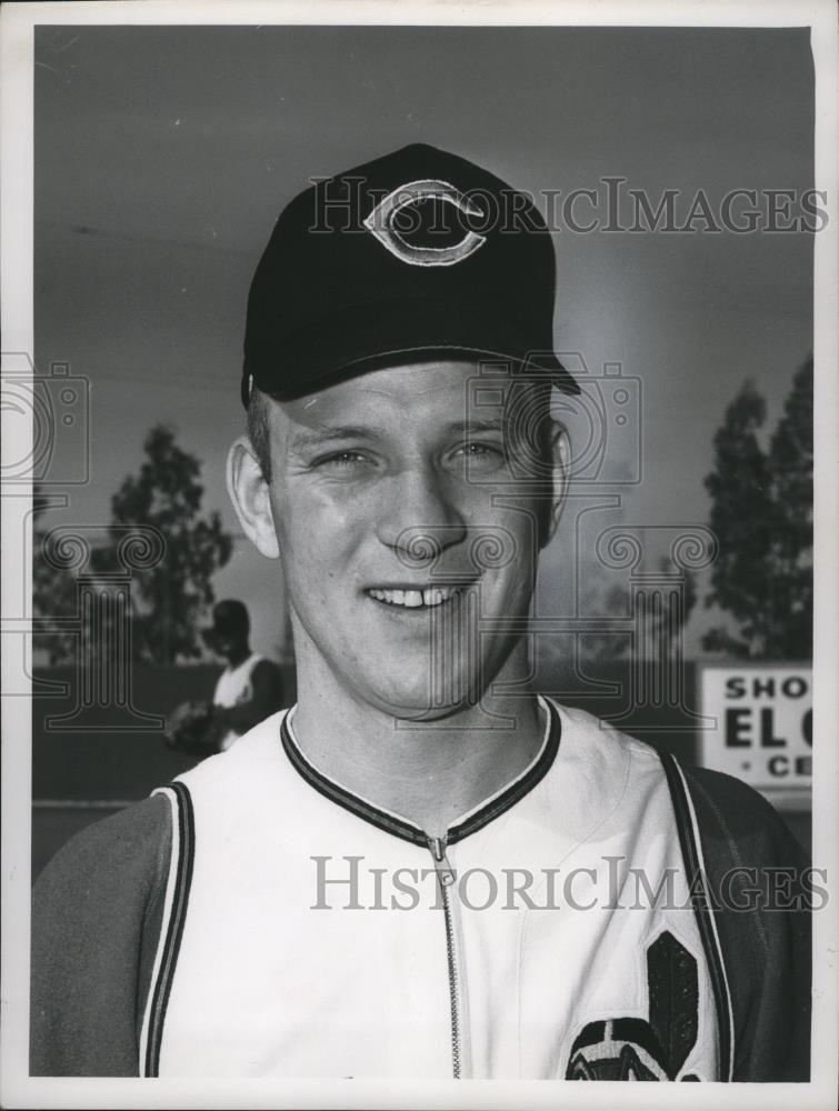 1965 Press Photo Lee Stange of the Cleveland Indians - cvb77327 - Historic Images
