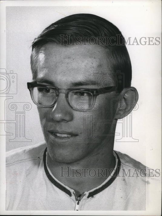 1967 Press Photo Charles Buddy Schultz Shaw - cvb77336 - Historic Images