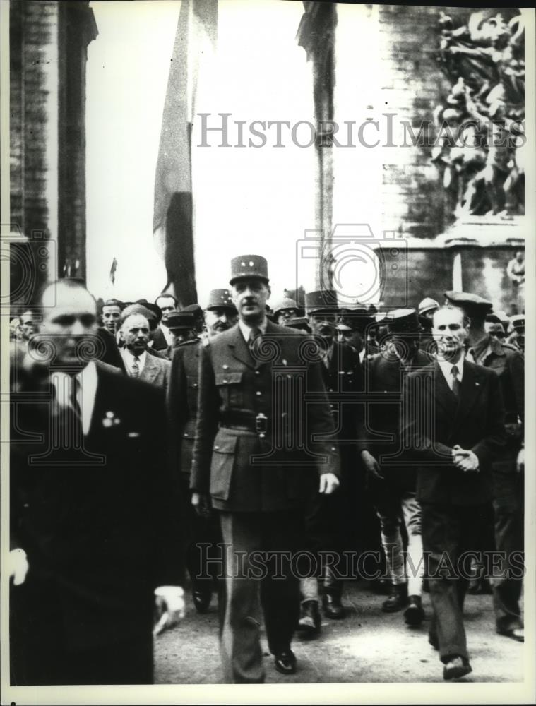 1991 Press Photo Charles DeGaulle, president of France - cvb77367 - Historic Images