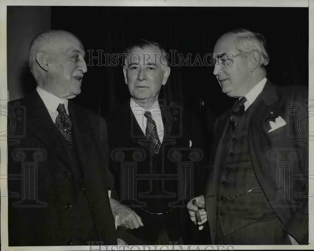 1940 Press Photo State Department Representatives at Senate Relations Committee - Historic Images