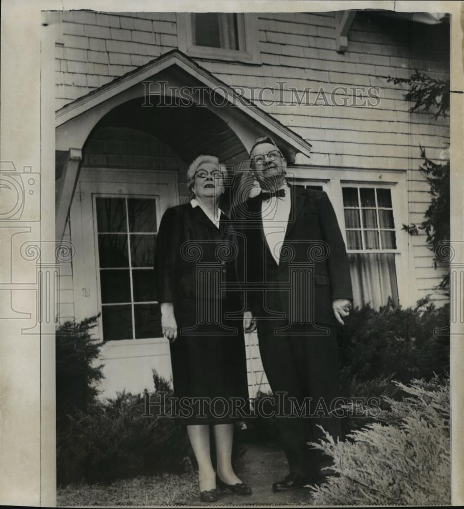 1962 Wire Photo Mr &amp; Mrs John H Glenn Sr, parents of Astronaut John H Glenn Jr - Historic Images