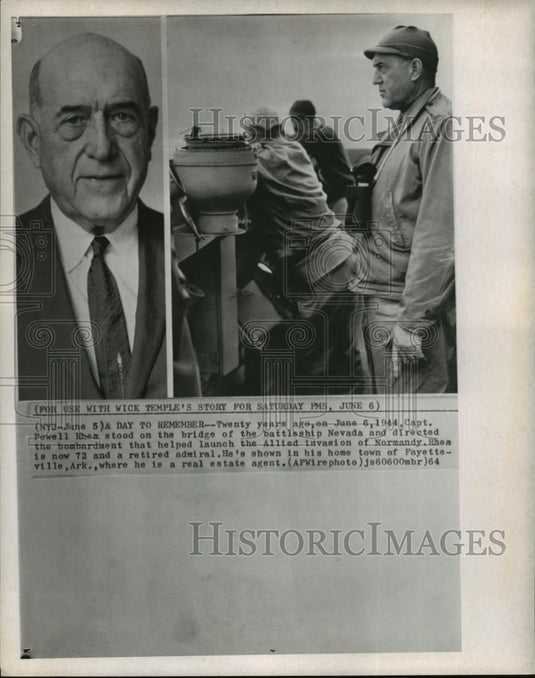 1964 Wire Photo War- World War II-"D" Day Anniversary, A day to remember. - Historic Images