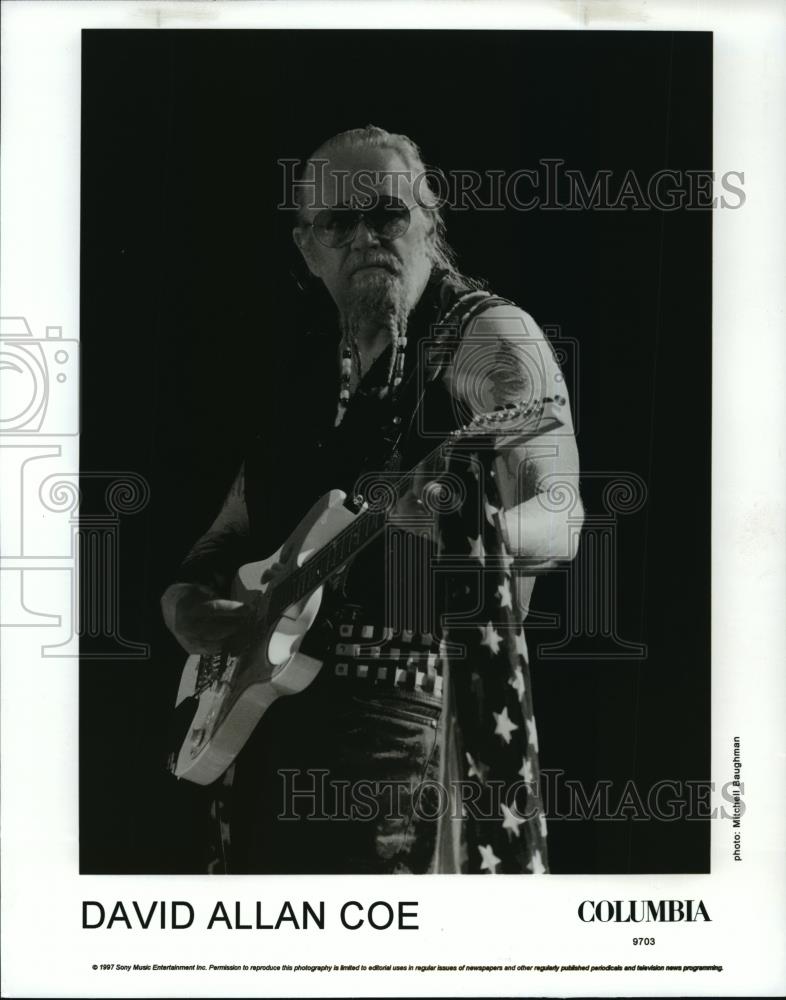 1999 Wire Photo David Allan Coe - cvw27285 - Historic Images