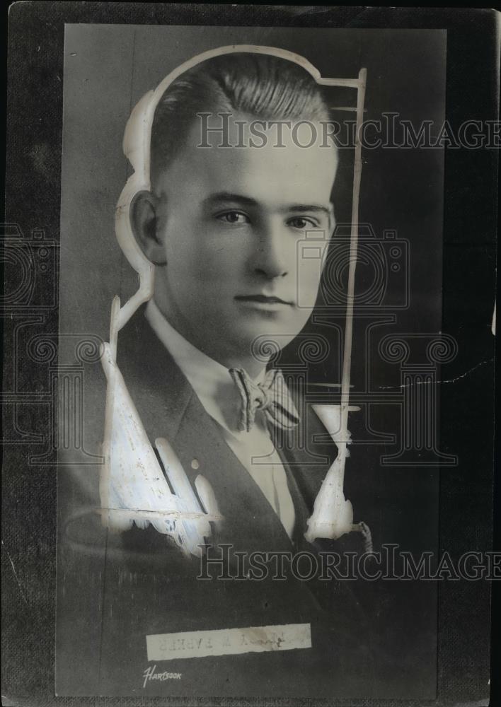 1927 Press Photo Perry Parker brother of murder victim - nef30577 - Historic Images