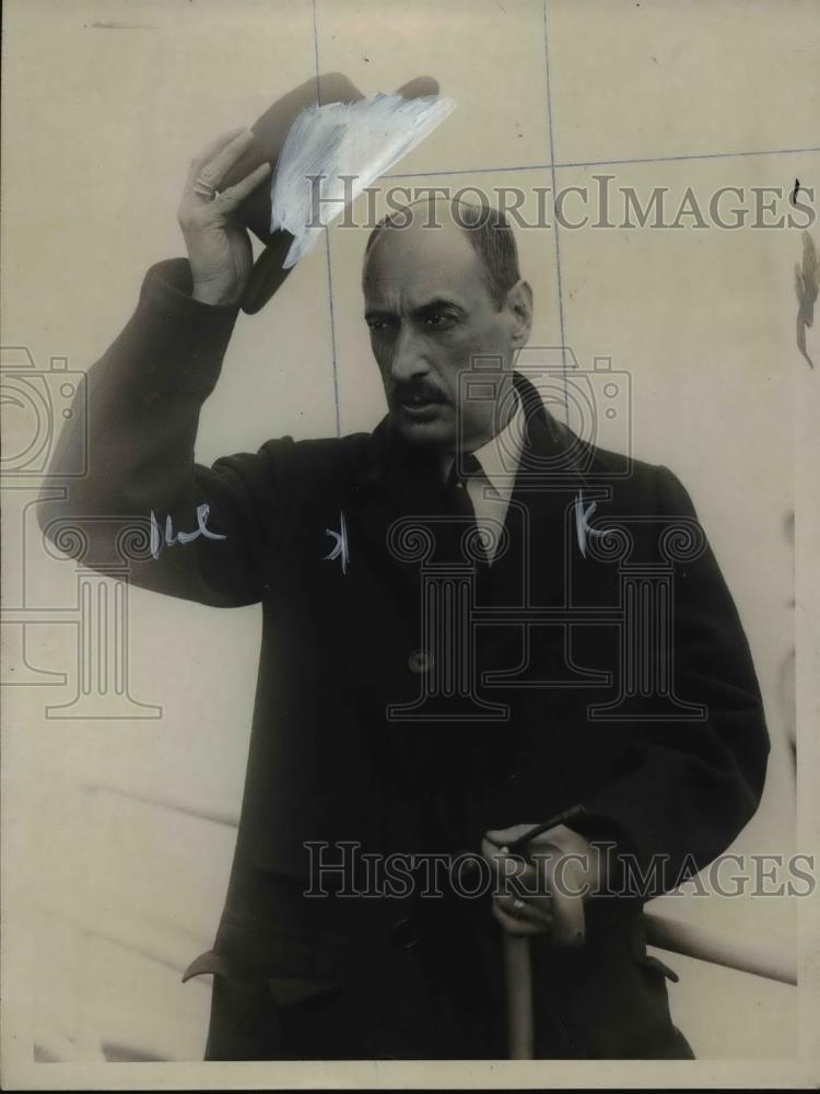 1926 Press Photo Count Karolyi of Hungary - nef30619 - Historic Images