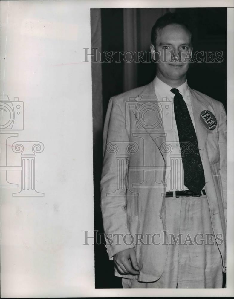 1953 Press Photo William H Taft II - nef31577 - Historic Images