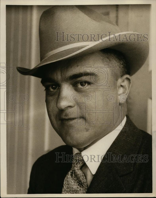 1924 Press Photo F.W. McKechnie, NEA Editor - nef32225 - Historic Images