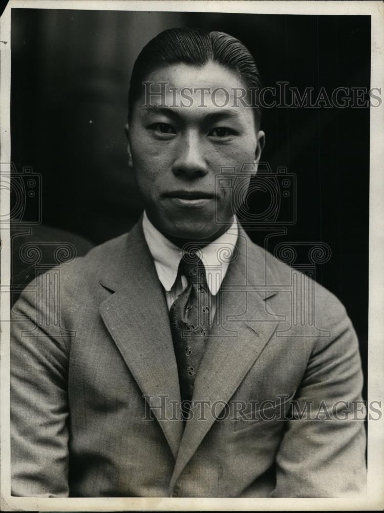 1925 Press Photo Victor Kwong, Boston University Debate Team - nef32714 - Historic Images