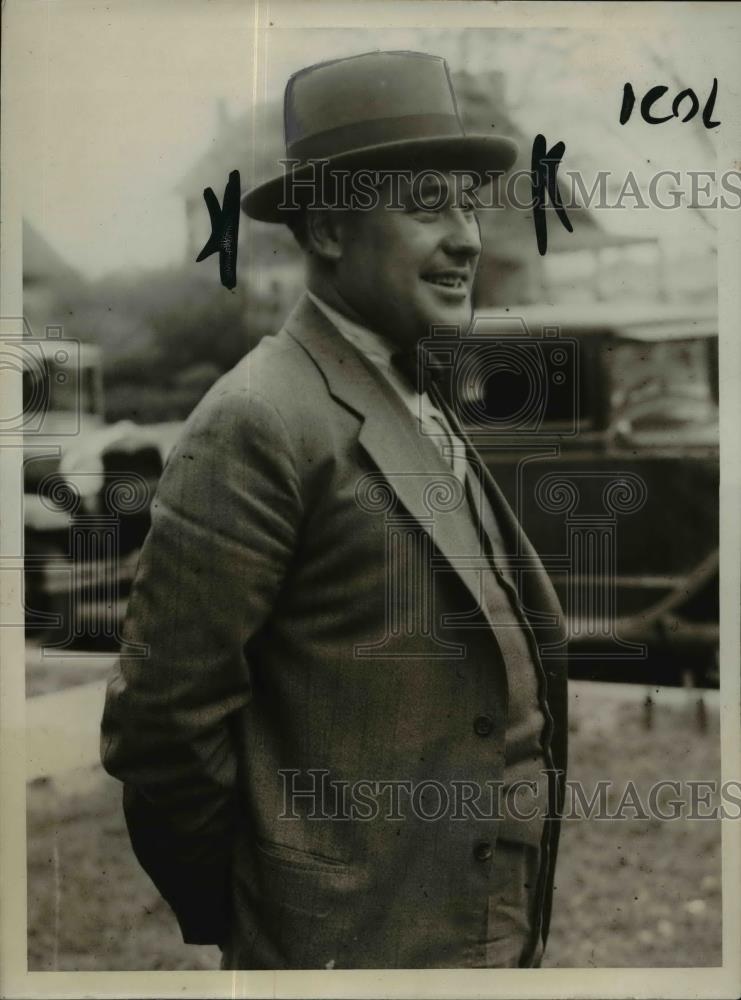 1930 Press Photo J. Gallagher Brought To Courthouse For Questioning in Murder - Historic Images