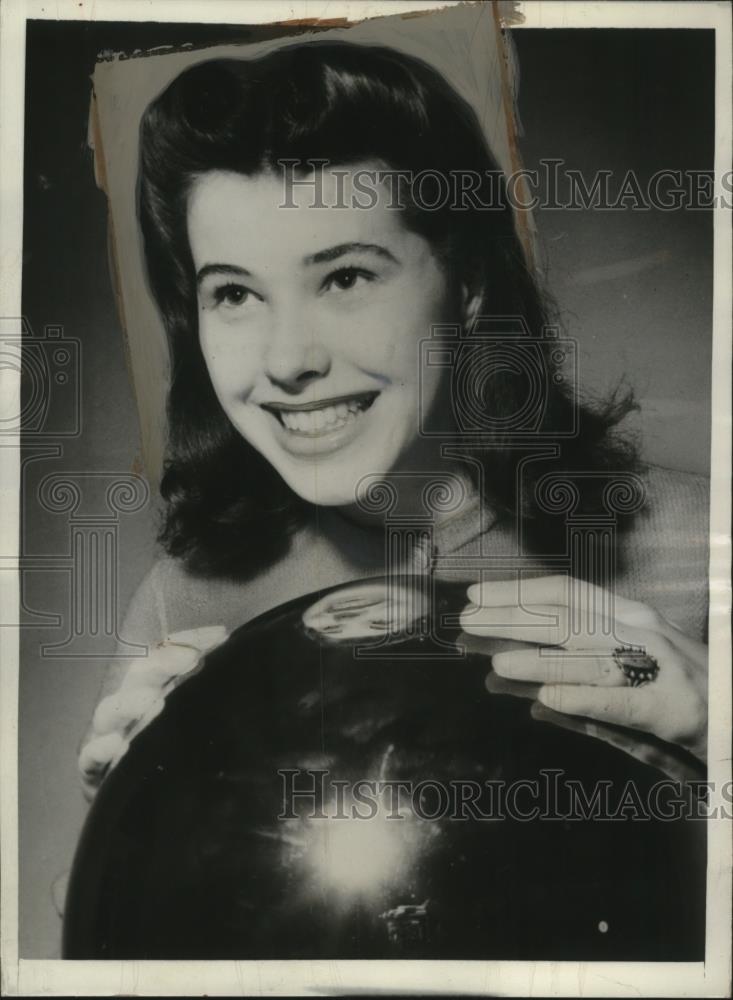 1940 Press Photo Marcia Shaughnessy daughter of Stanford football coach Clark - Historic Images