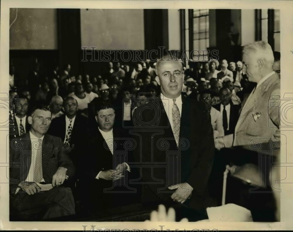 1938 Press Photo Joseph Mauro Examiniation, New York Court - nef19728 - Historic Images