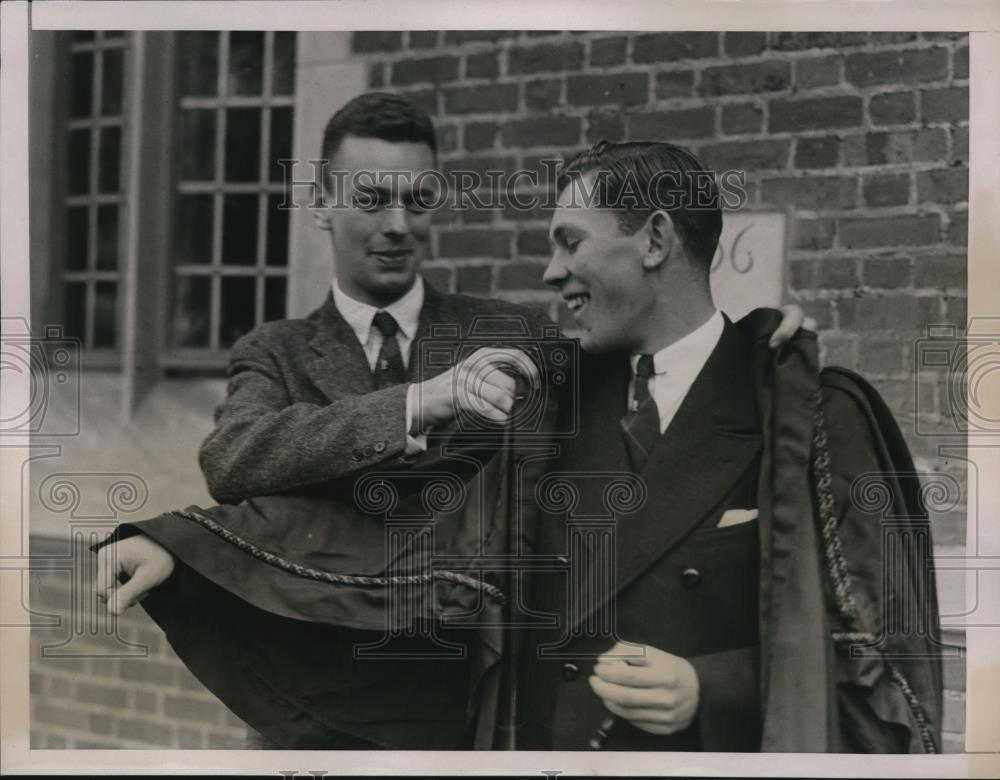 1936 Press Photo E. Craig Sweeten Jr Named University of Pennsylvania Class Pres - Historic Images