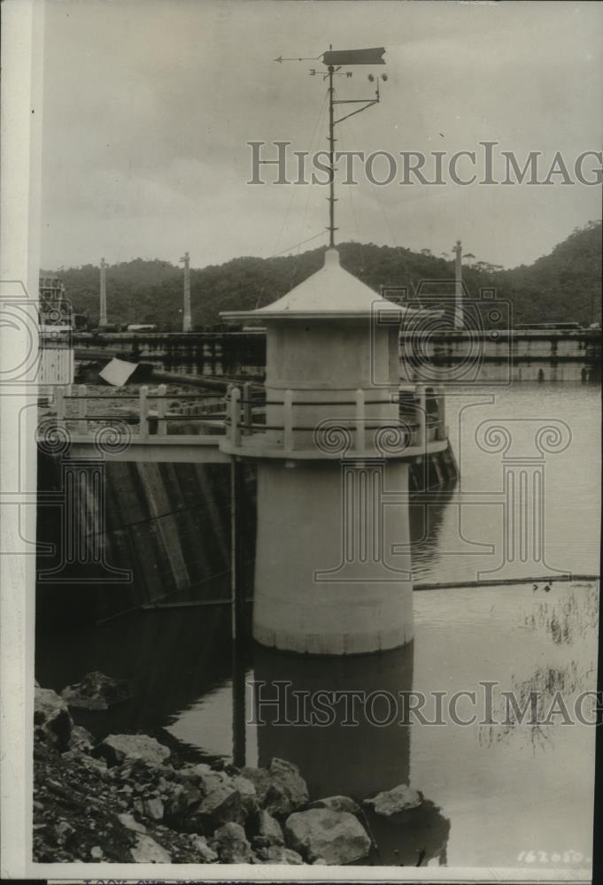 1913 Press Photo One of the Stations along Canal Zone - spx09744 - Historic Images