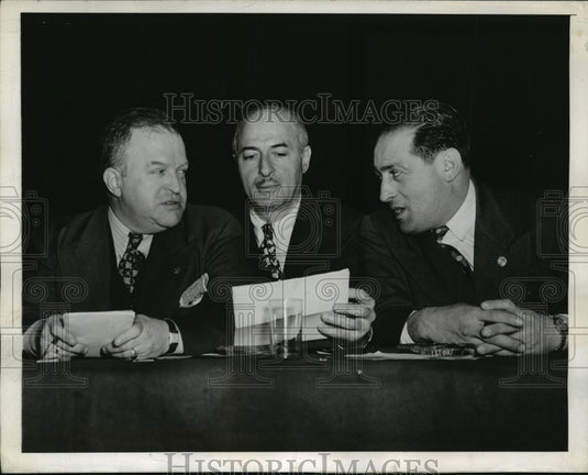1944 Press Photo New York Butchers to Boycott Black Market NYC - neny04947 - Historic Images