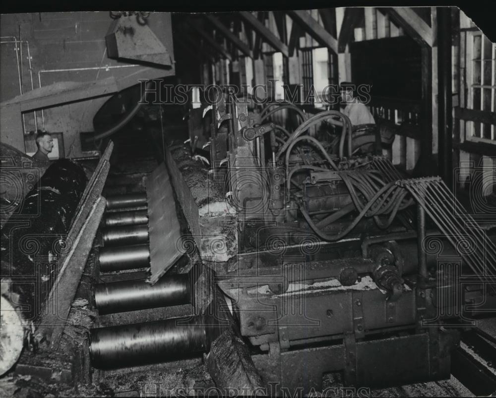 1938 Press Photo Interior of C.T.C. Mill in Lewiston, Idaho - spx10971 - Historic Images