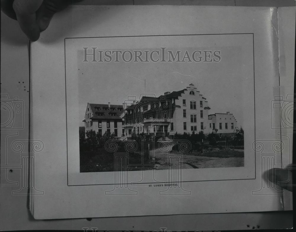 1909 Press Photo St Luke&#39;s Hospital - spx11312 - Historic Images