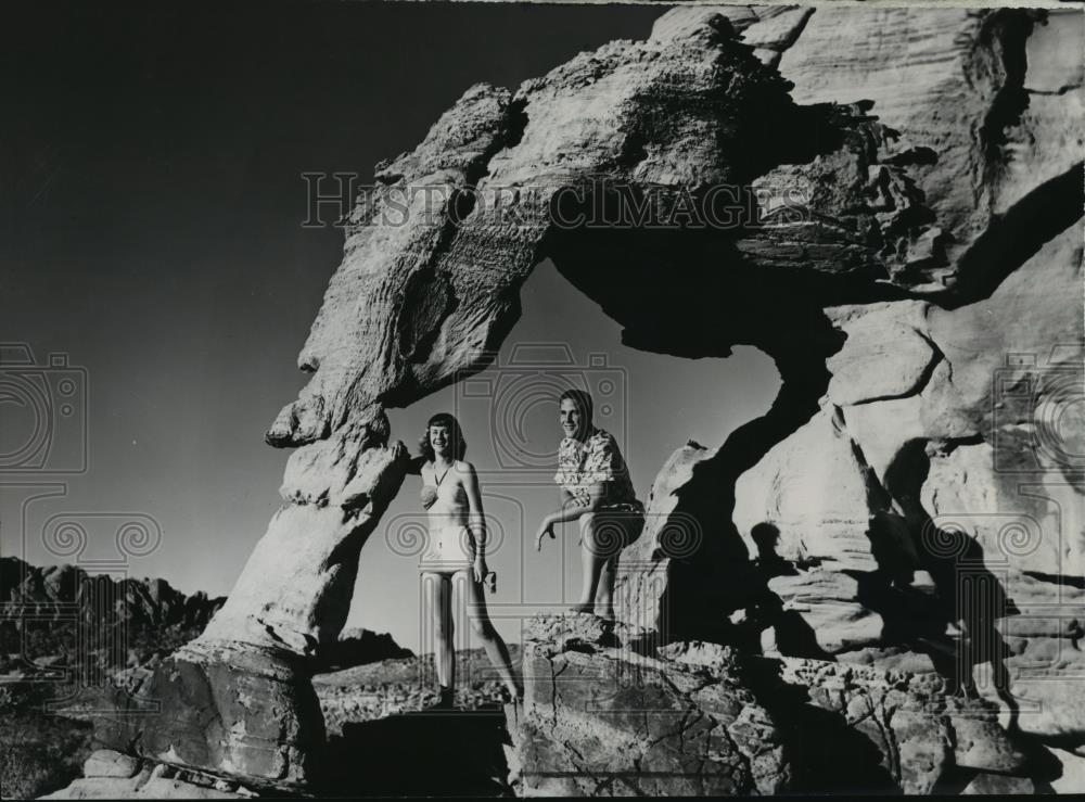 1949 Press Photo Desert Scene - spx10989 - Historic Images