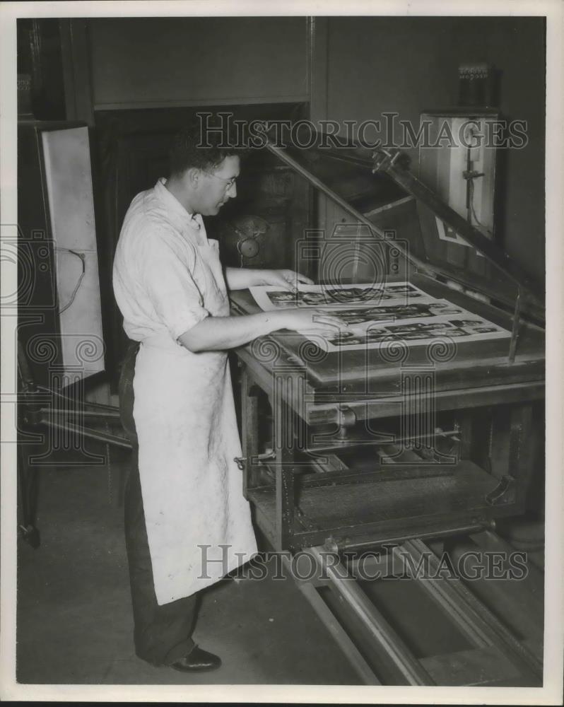 Press Photo Newspapers Chronicle Production Historical - spx11598 - Historic Images