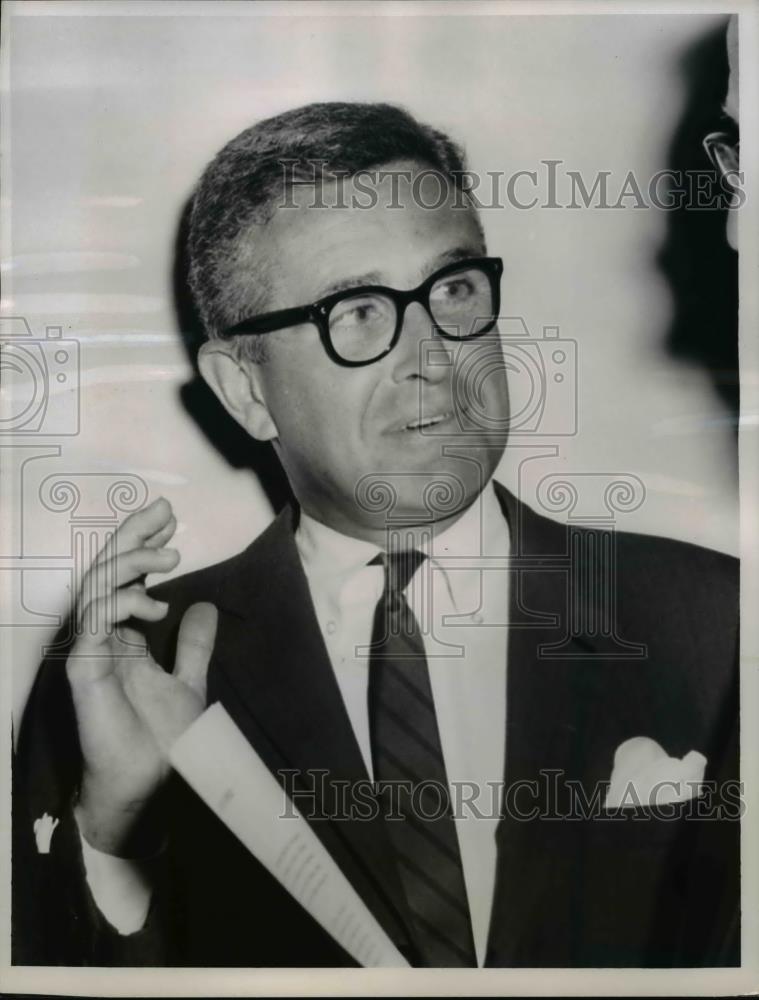 1962 Press Photo James B. Black Jr a member of the Rep. Nat&#39;l Citizen Committee - Historic Images