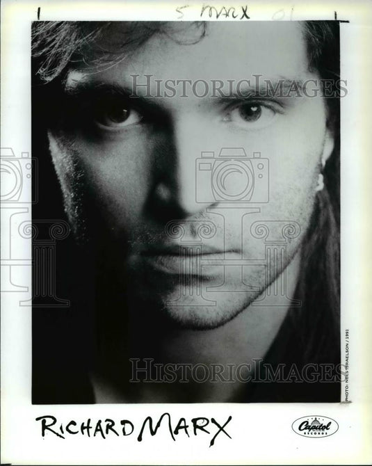 1991 Press Photo Richard Marx, balladeer - cvp59154 - Historic Images