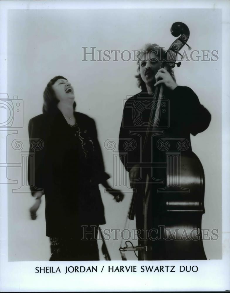 1994 Press Photo Sheila Jordan and Harvey Swartz Duo - cvp60455 - Historic Images