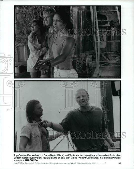 1997 Press Photo Scenes from movie Anaconda - cvp59361 - Historic Images