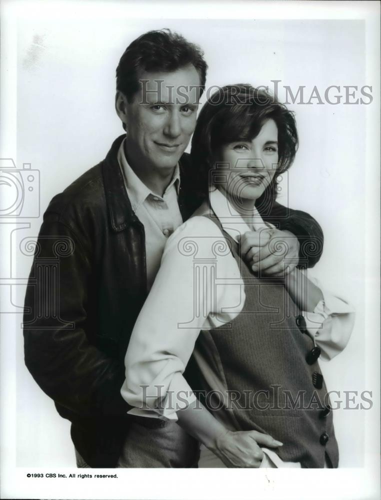 1993 Press Photo James Woods, Anne Archer in Jane's House on CBS - cvp60027 - Historic Images