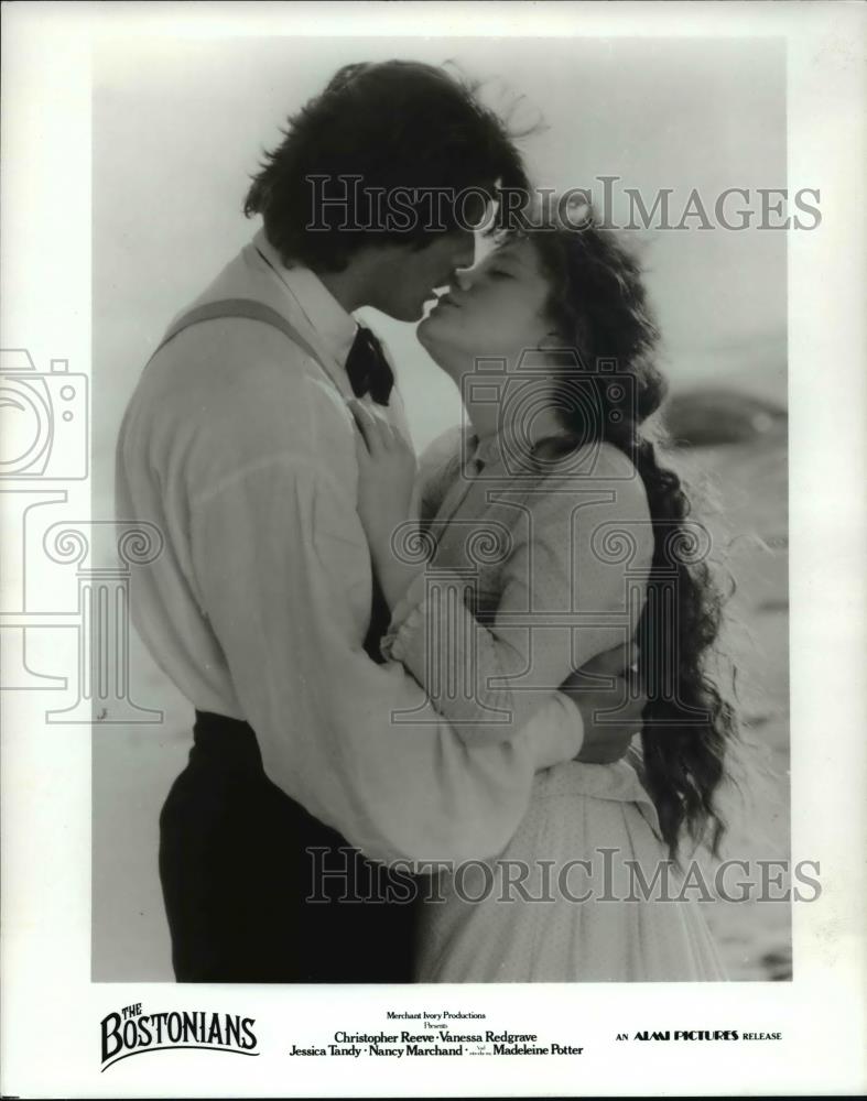 1989 Press Photo s Christopher Reeve, Vanessa Redgrave in The Bostonians - Historic Images