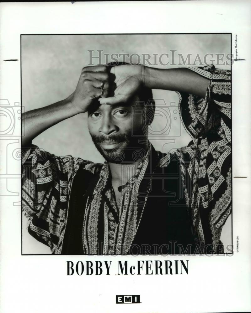 1990 Press Photo Bobby McFerrin - cvp59553 - Historic Images