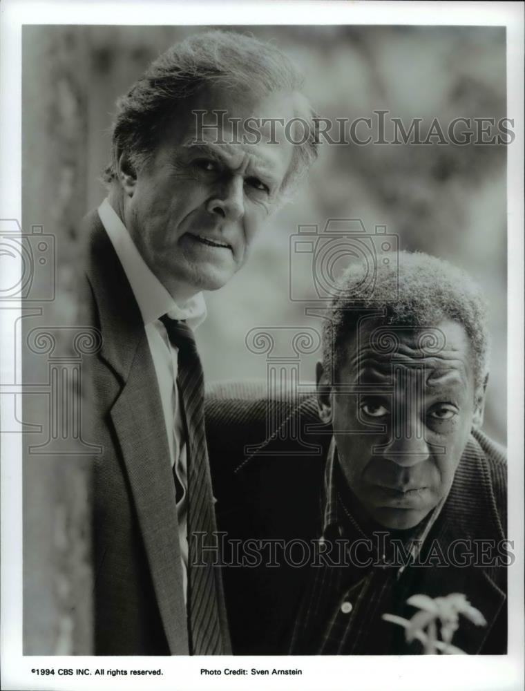 1993 Press Photo Robert Culp and BIll Cosby in I Spy Returns - cvp60060 - Historic Images