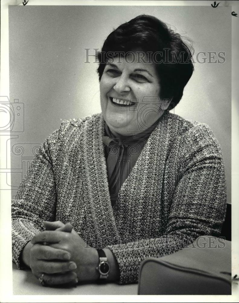 1986 Press Photo Sister Frances Marie Poveroni - cva38964 - Historic Images