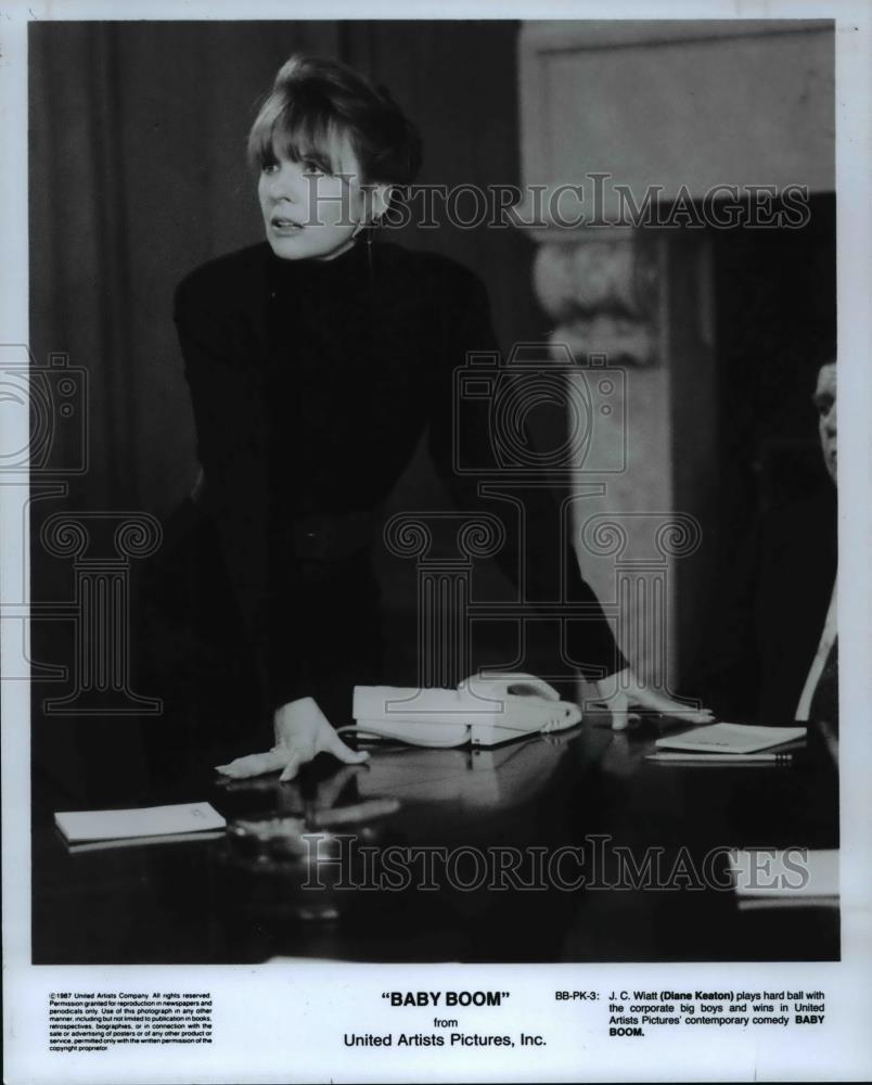 1987 Press Photo Diane Keato plays JC Wiatt in &quot;Baby Boom&quot; - cvp59185 - Historic Images