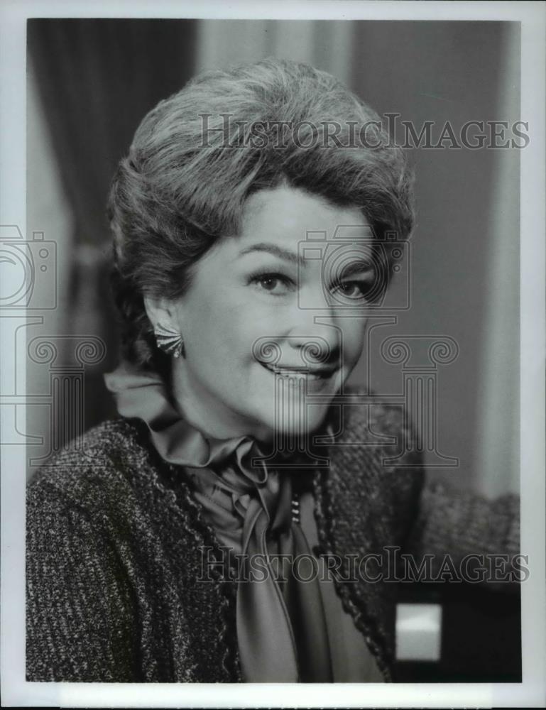 1983 Press Photo Ann Baxter in Arthur Hailey's Hotel on ABC - cvp59648 - Historic Images