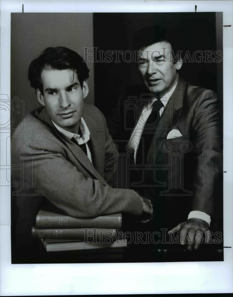 1989 Press Photo Joseph Moscolo and Jim Abeles star in Stem of a Briar - Historic Images