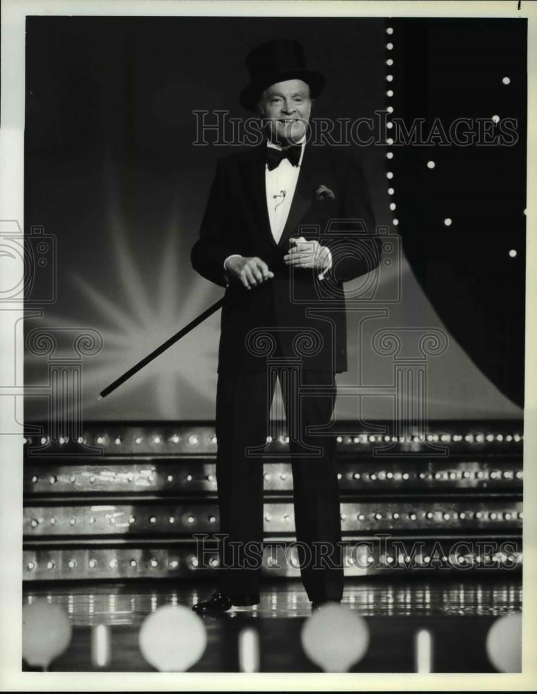 1980 Press Photo Bob Hope in NBC's Bob Hope Overseas Christmas Tours - cvp59471 - Historic Images