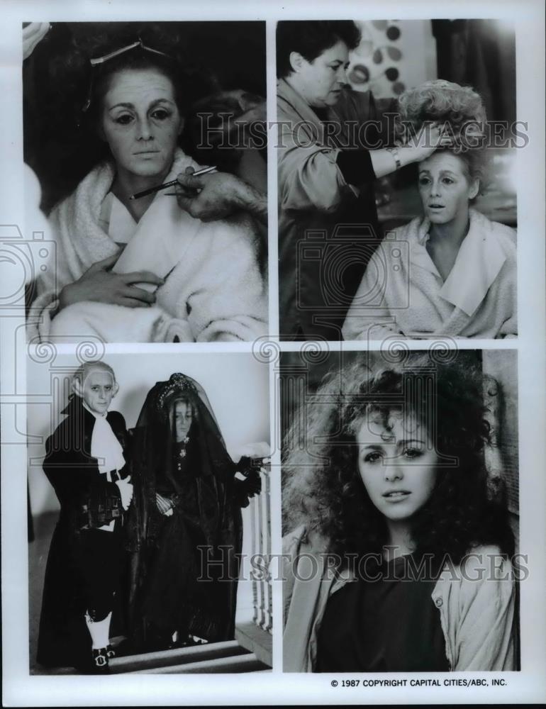 1987 Press Photo Janis Lee Burns stars in The ABC Sunday Night Movie, Casanova - Historic Images