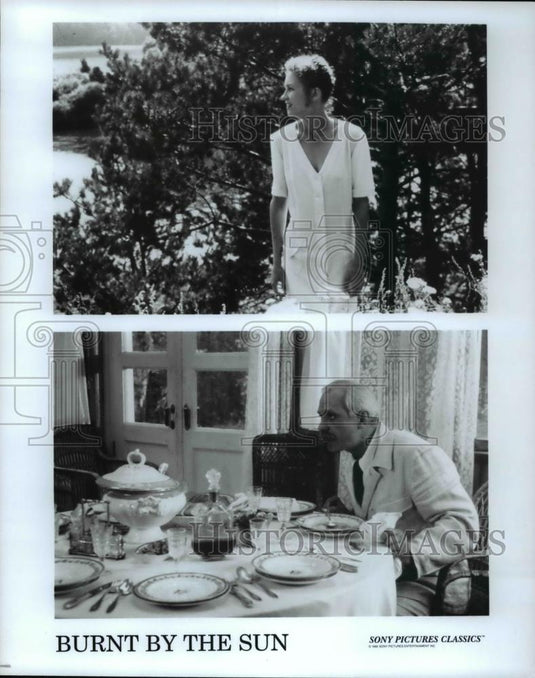 1994 Press Photo Maroussia and Serguei Petrovich Kotov in Burnt by The Sun - Historic Images