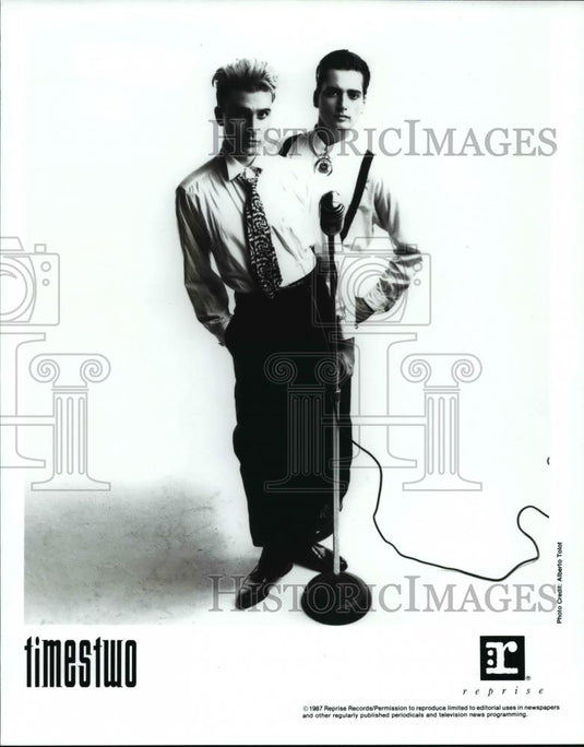Press Photo Timestwo musical group - cvp60099 - Historic Images