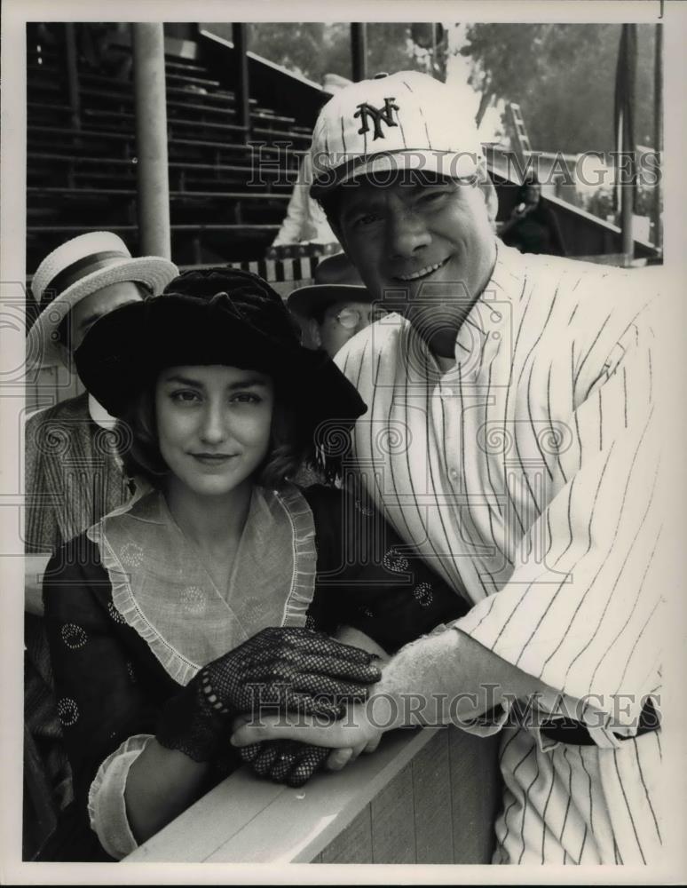 1991 Press Photo Stephen Lang stars in the title role of Babe Ruth - cvp59841 - Historic Images