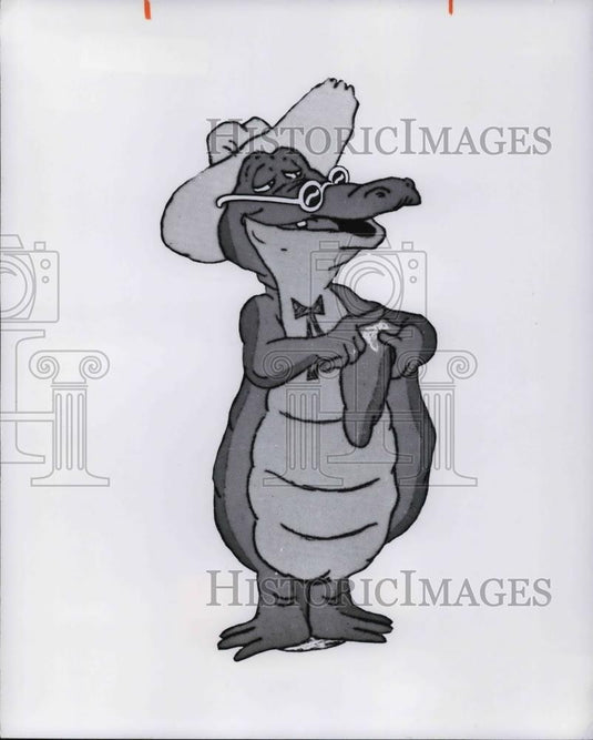 1981 Press Photo Ollie Gator of United Airlines - cva21488 - Historic Images