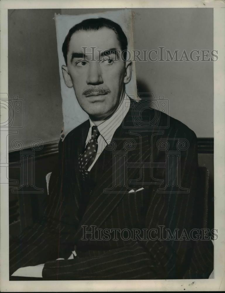 1940 Press Photo Playwright Robert E. Sherwood - nef45478 - Historic Images