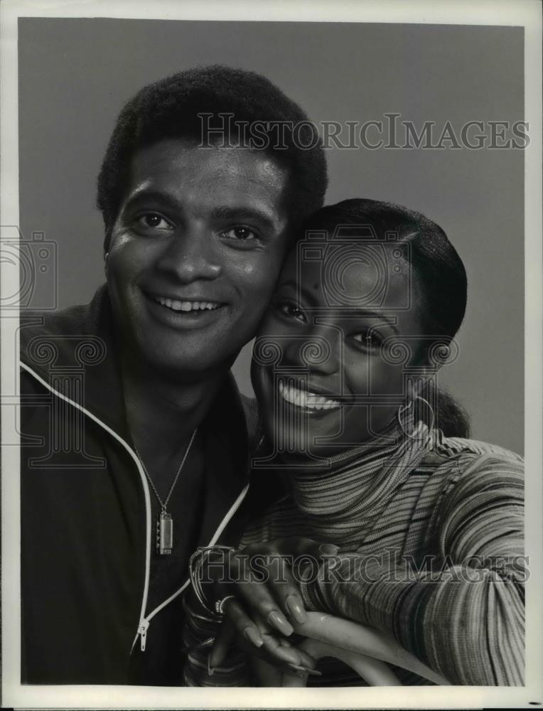1978 Press Photo Ben Powers & Bernadette Stanis in "Good Times" - cvp59619 - Historic Images