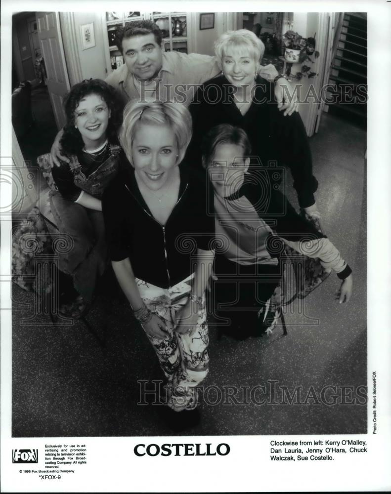 1995 Press Photo Kerry O'Malley, Dan Lauria, Jenny O'Hara in Costello - Historic Images