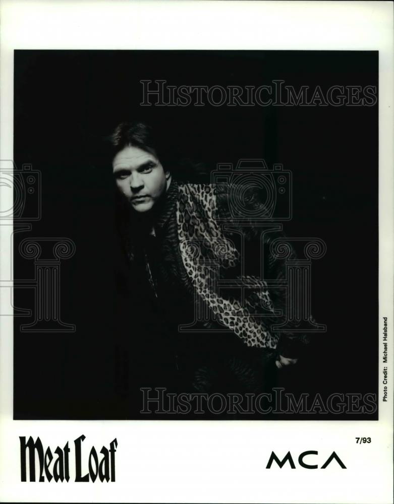 1993 Press Photo MeatLoaf, Rock singer - cvp59151 - Historic Images