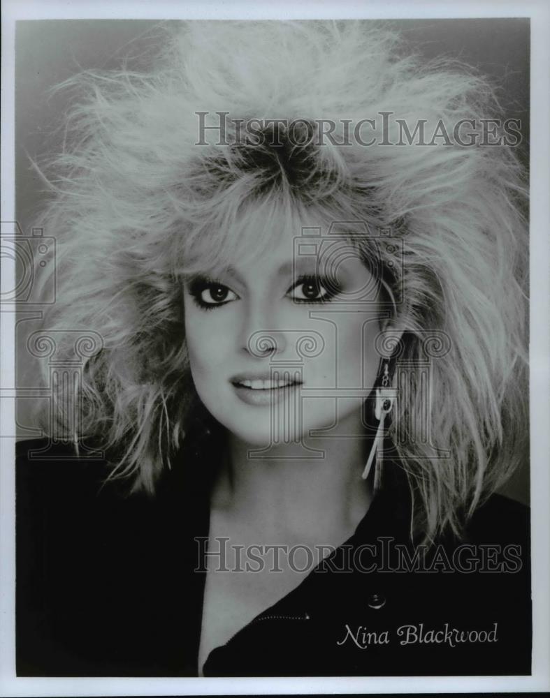 Press Photo Nina Blackwood host of Electric Ave - cvp59732 - Historic Images